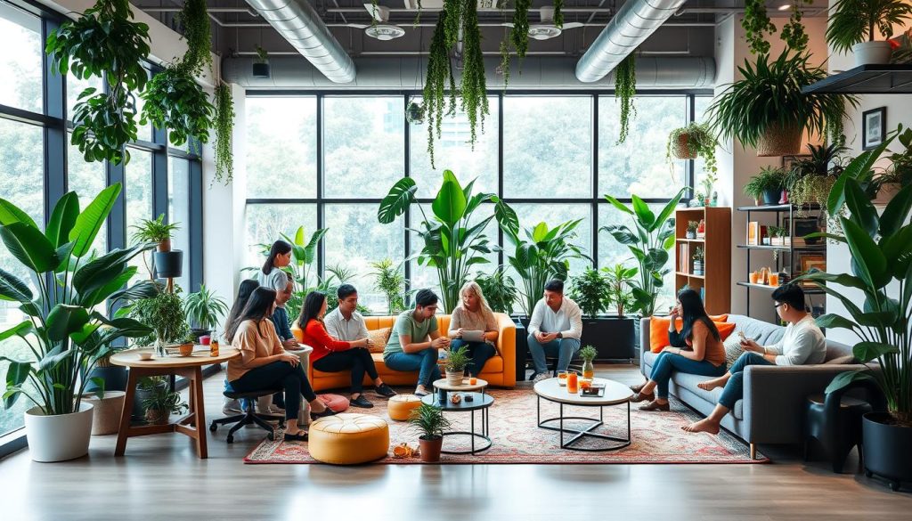 Building a diverse community in co-living spaces