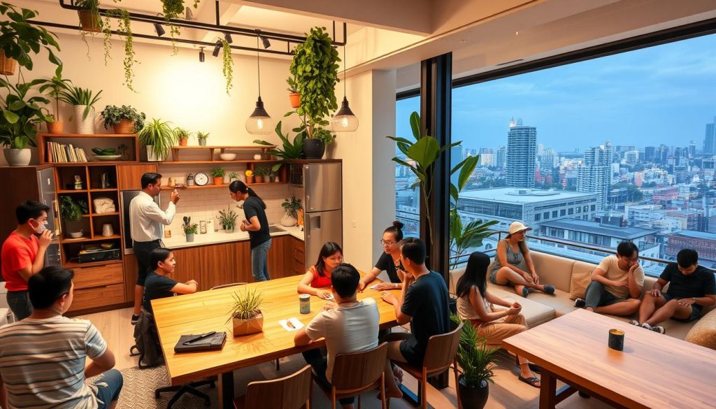 benefits of co-living