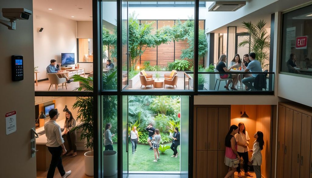 safety and security in co-living spaces
