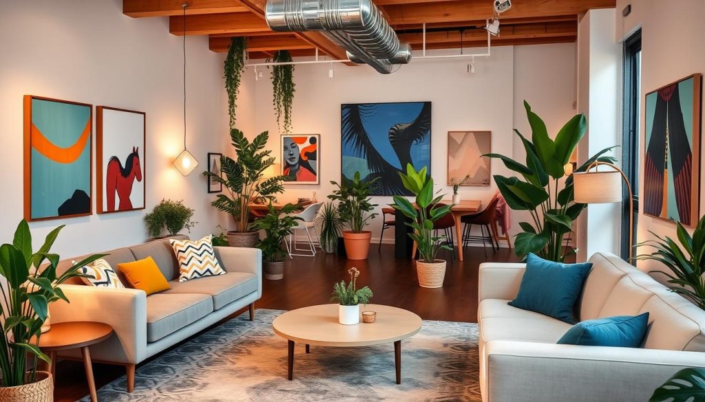 trendy co living decor