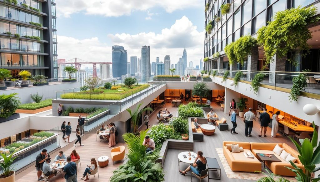 urban co-living spaces
