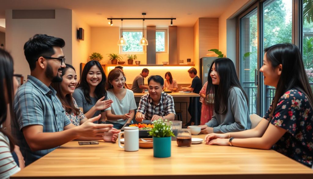 Singapore coliving community activities