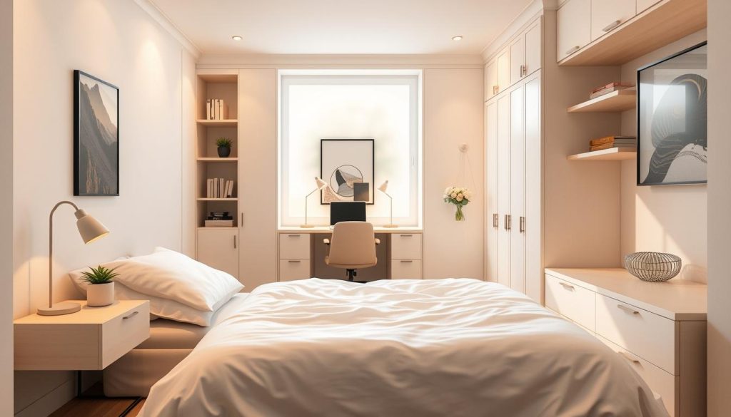 co living bedroom layout