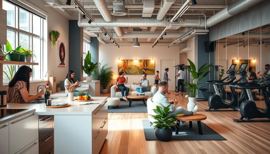 co living community amenities