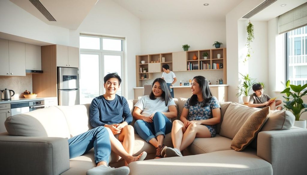 co living roommates