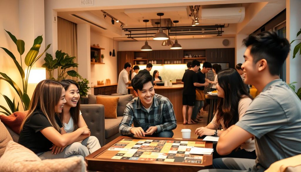 co living social activities