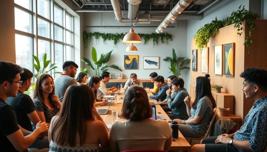 coliving community events in Singapore