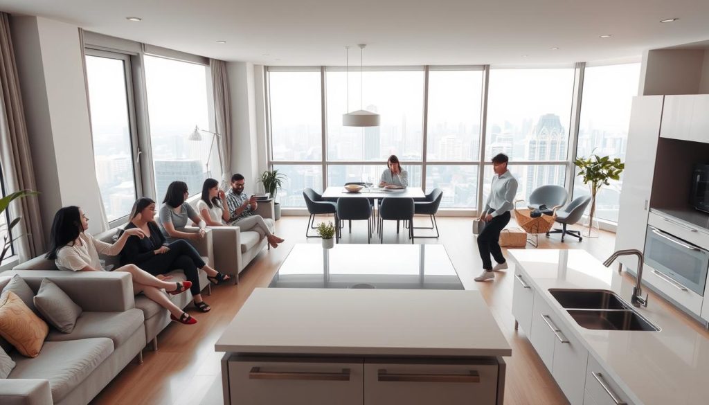 coliving with cleaning services singapore