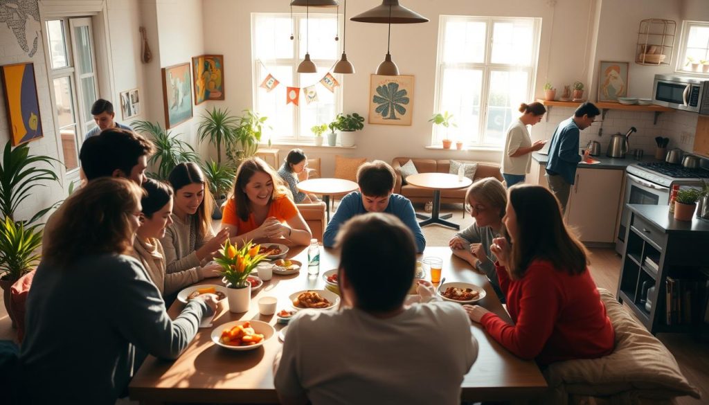 community aspect of co-living spaces