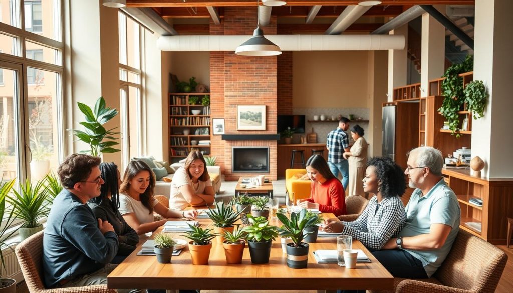community engagement in co-living