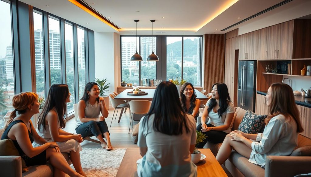 female coliving singapore