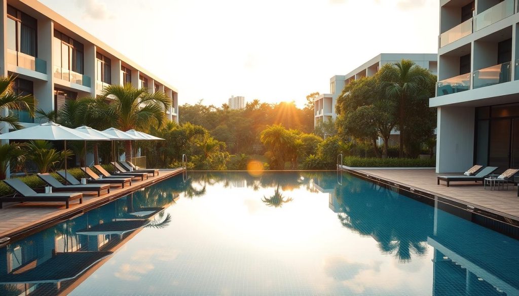 modern coliving facilities singapore pool