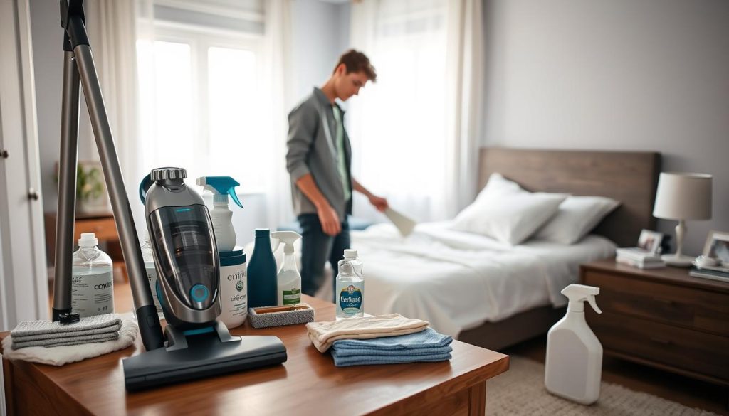 personalized room cleaning