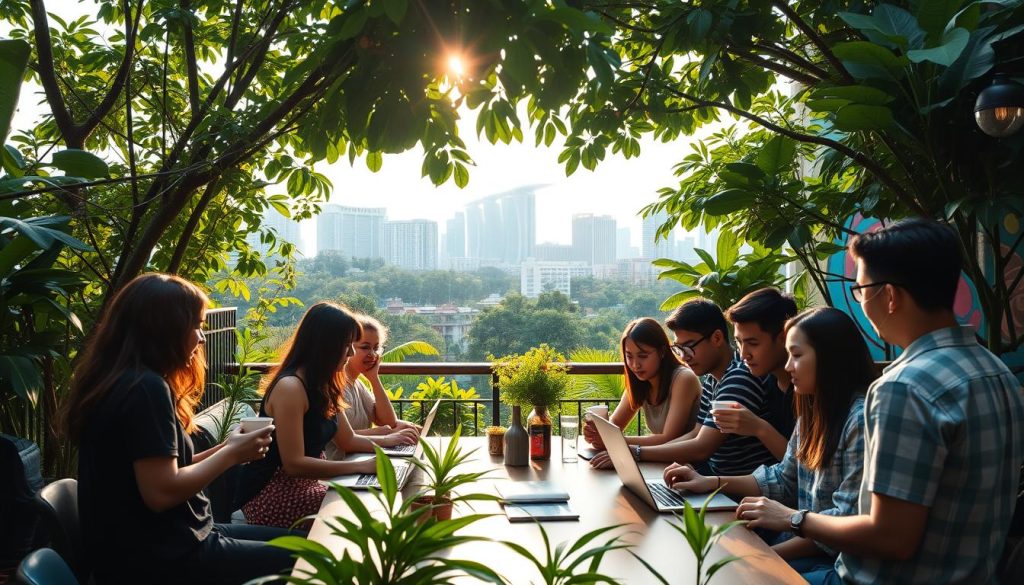 singapore nomad community