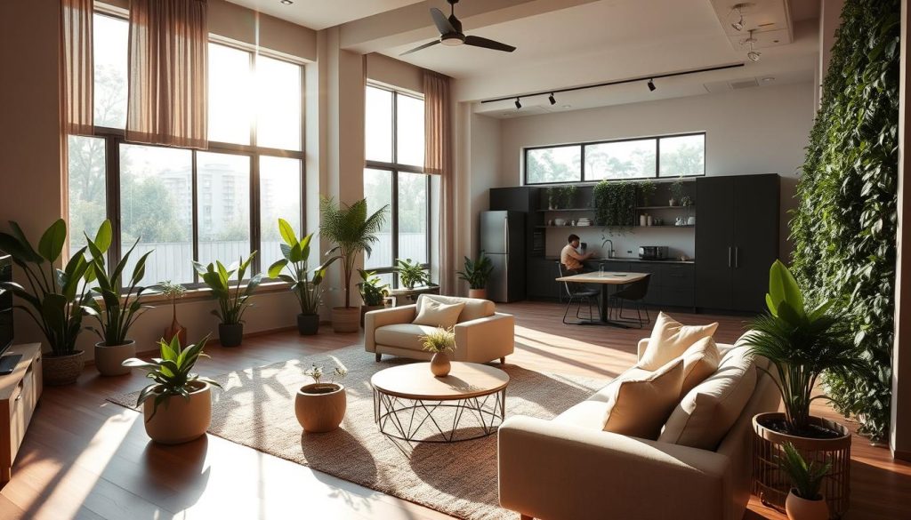 sustainable co living space