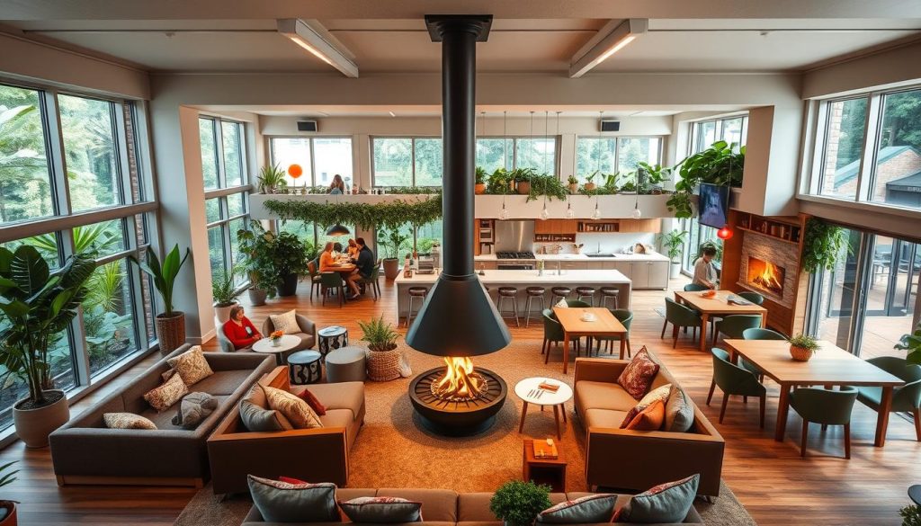 sustainable communal living spaces