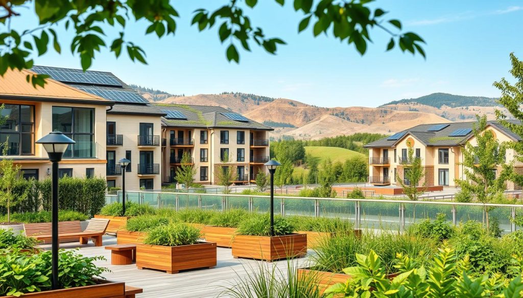 sustainable community living spaces