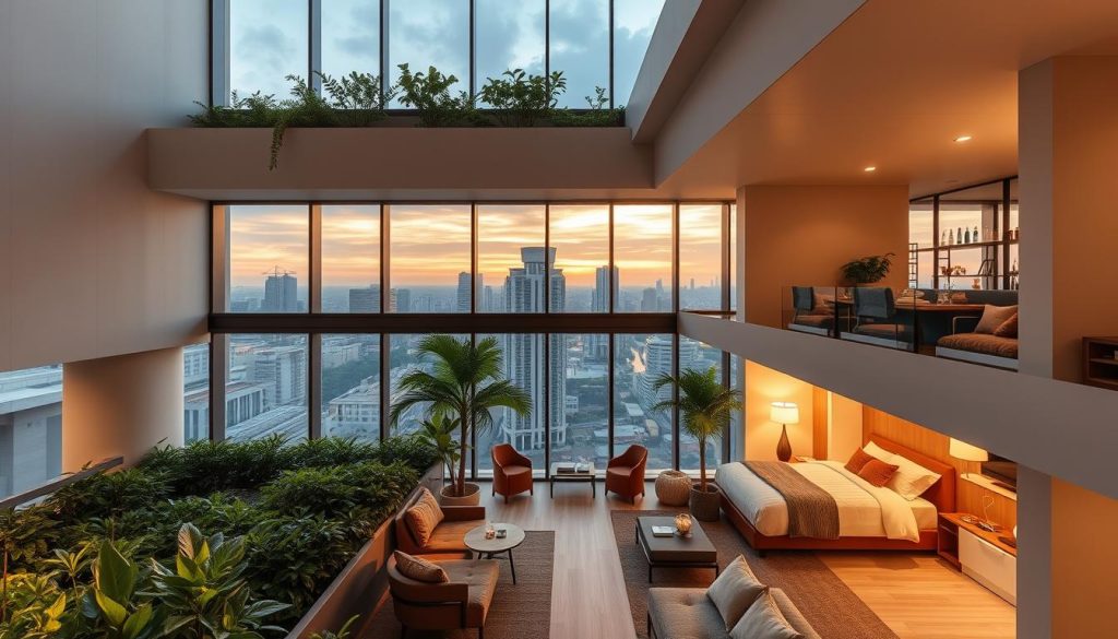 Innovative coliving design in Singapore