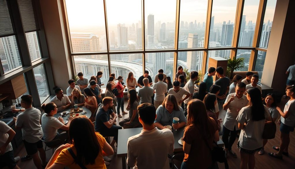 coliving Singapore community