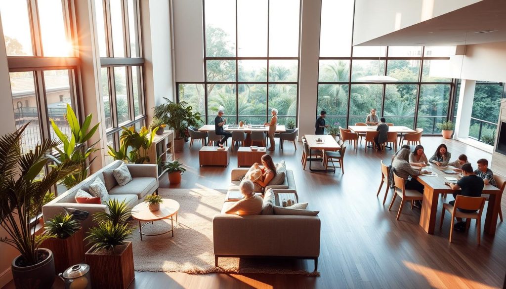 communal living Singapore design