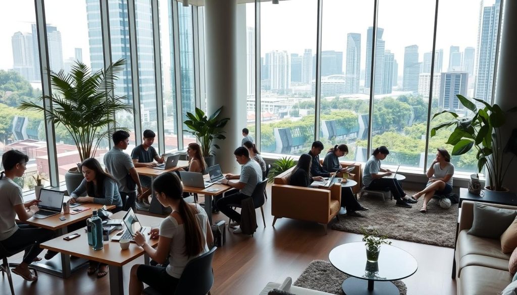 community living Singapore digital nomads