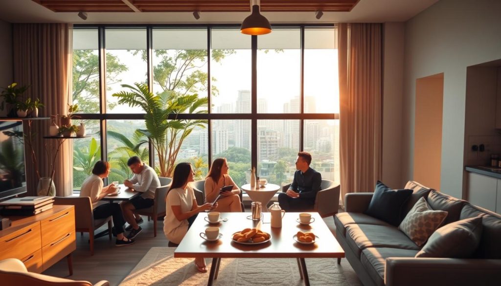 community living Singapore spaces