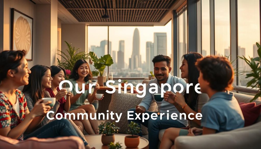 community living experience in Singapore