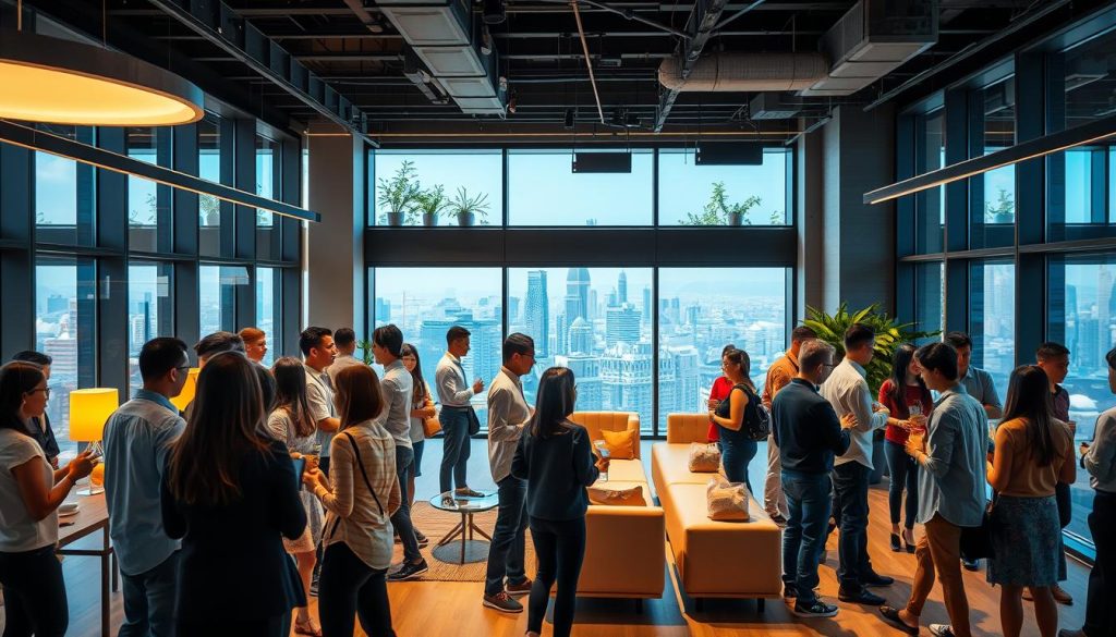 community living singapore networking events
