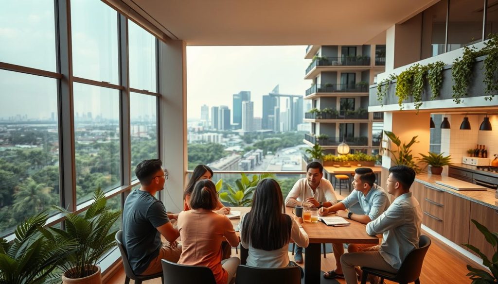 community living spaces in Singapore