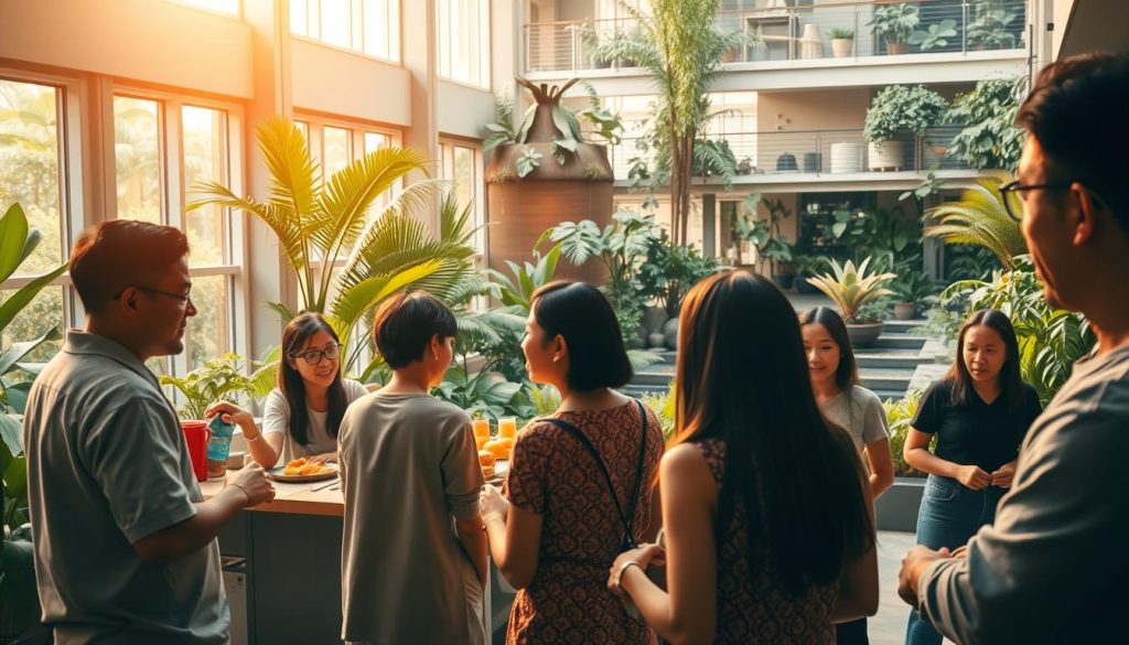 community living spaces in Singapore