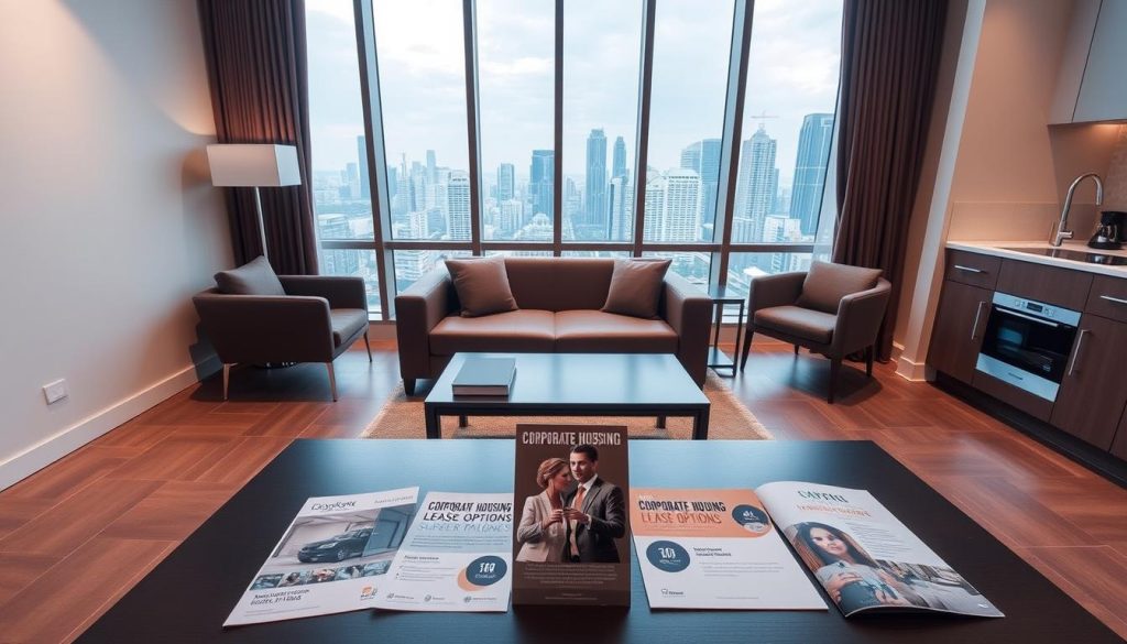 corporate housing Singapore lease options