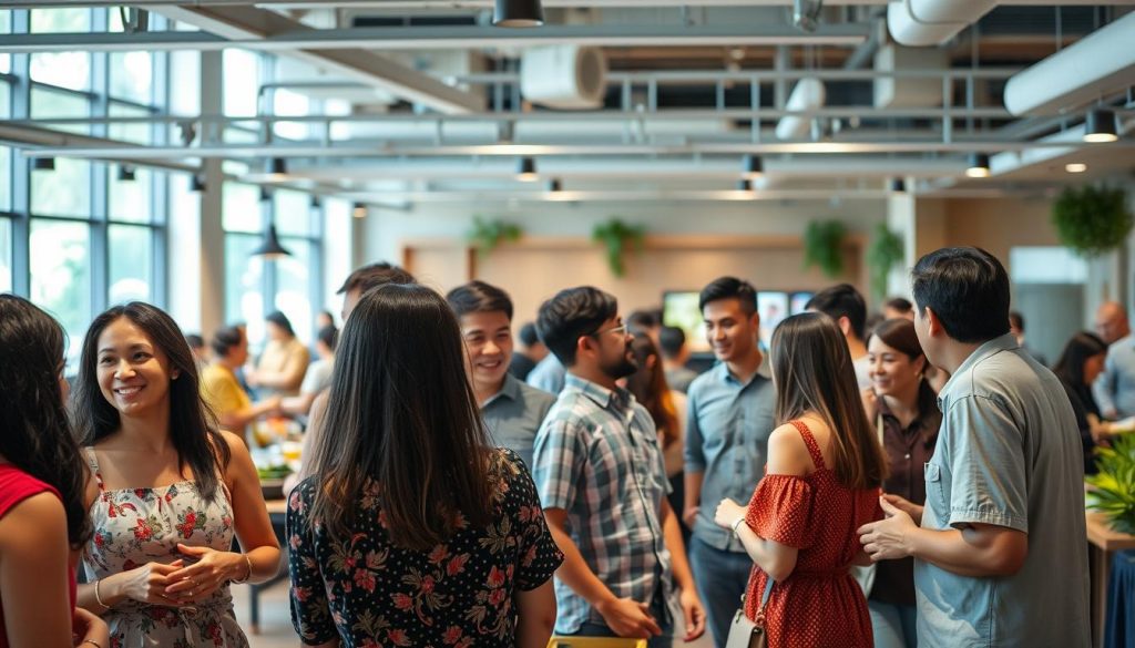 flexible leasing Singapore community events