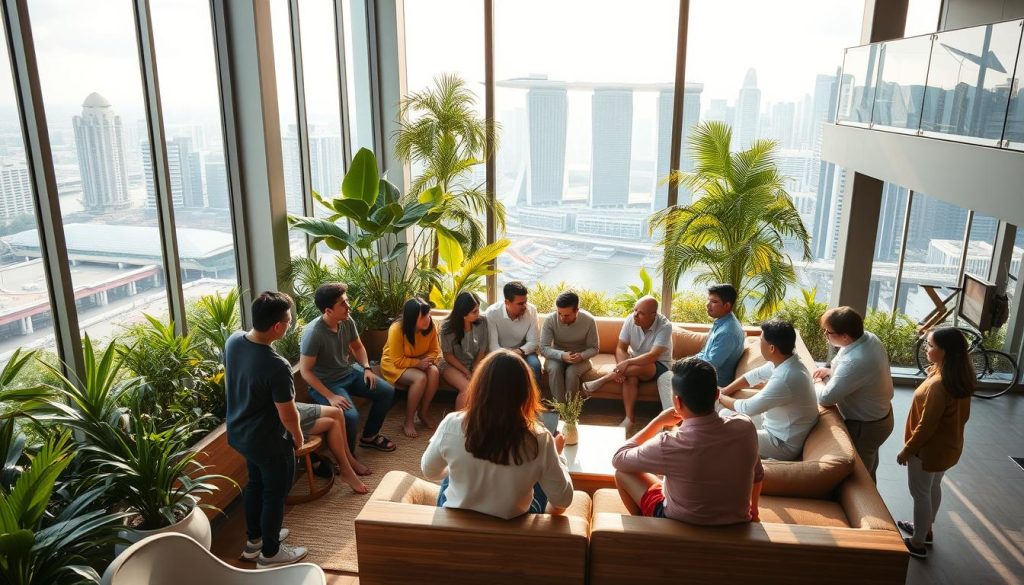 innovative coliving singapore community