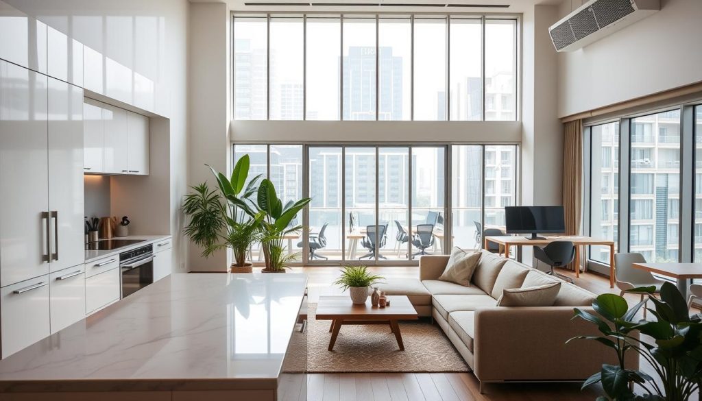 modern amenities in Singapore coliving spaces