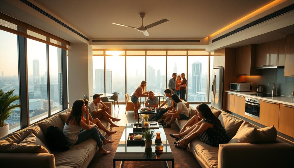 modern amenities in coliving singapore