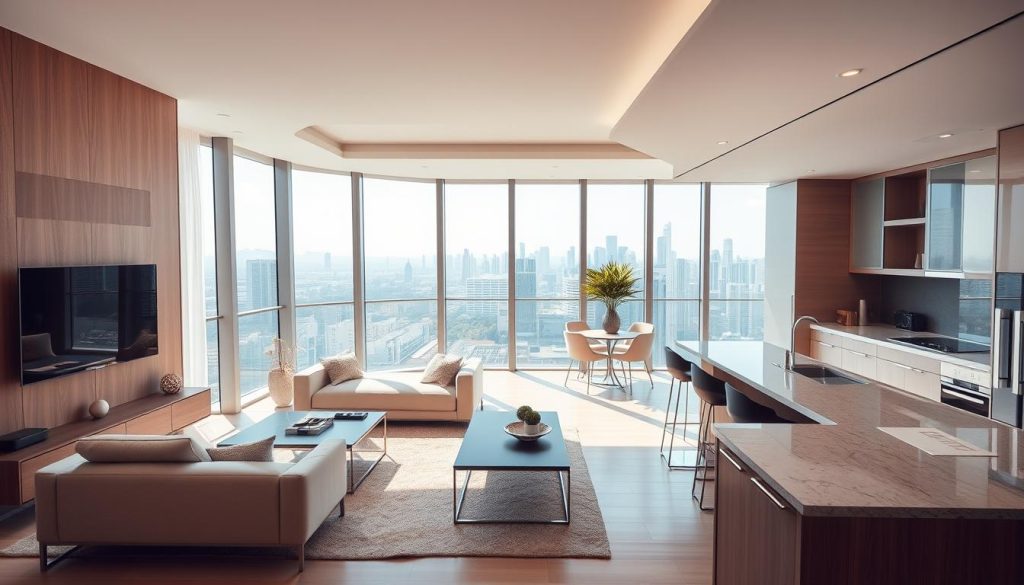 modern amenities temporary accommodation Singapore