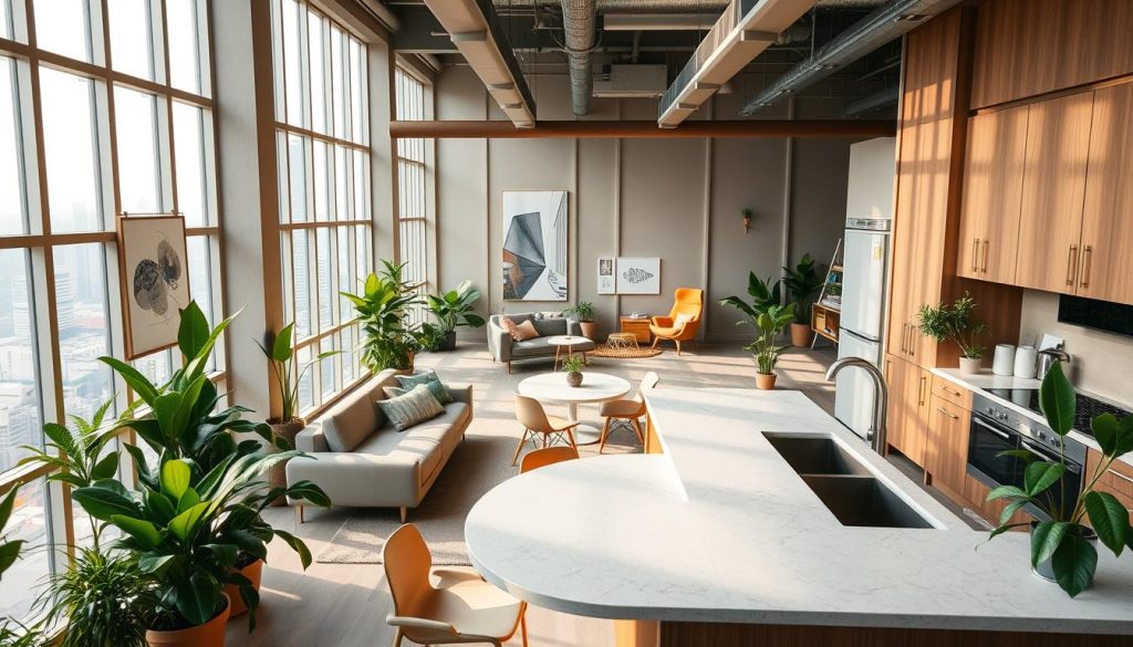 modern co-living spaces in Singapore