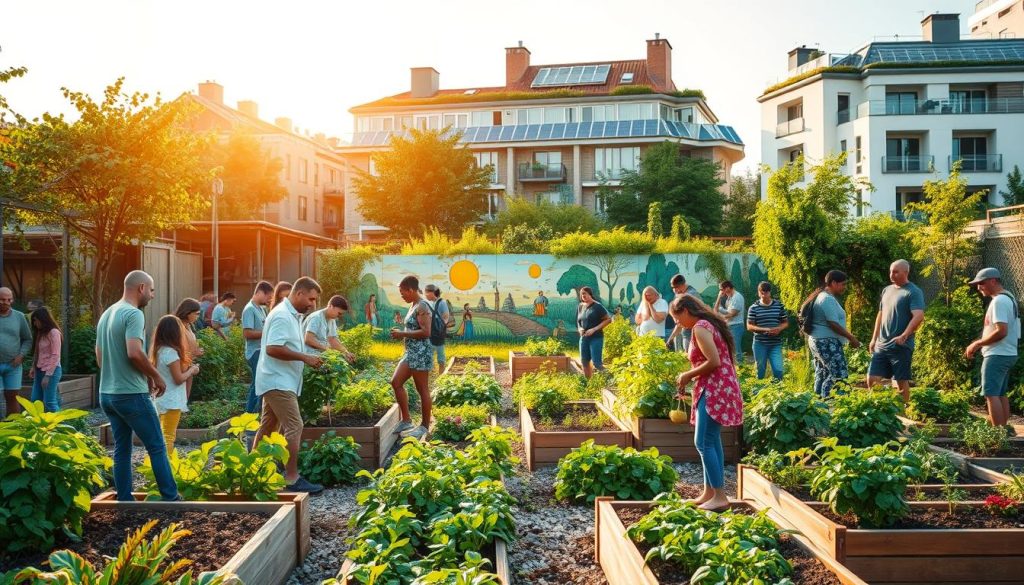sustainable community engagement in action