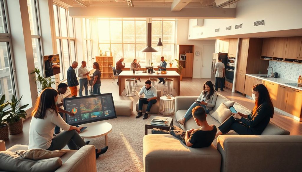 tech integration in coliving example