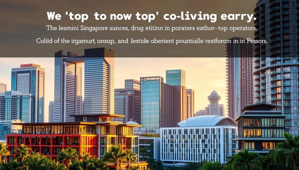 top coliving operators in singapore