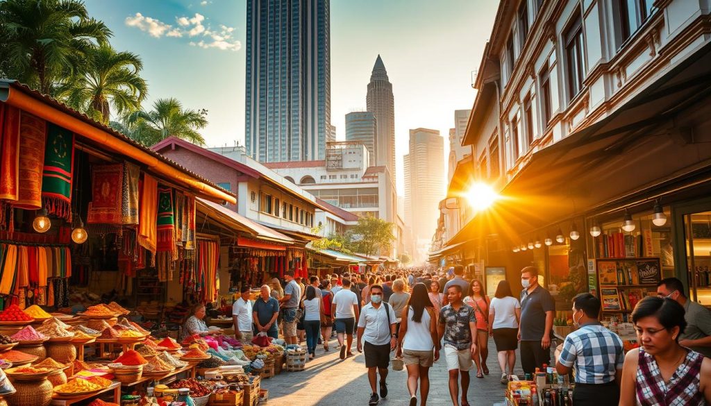 vibrant living culture in Singapore