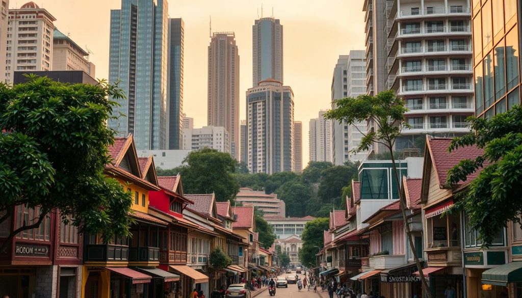Singapore neighborhoods