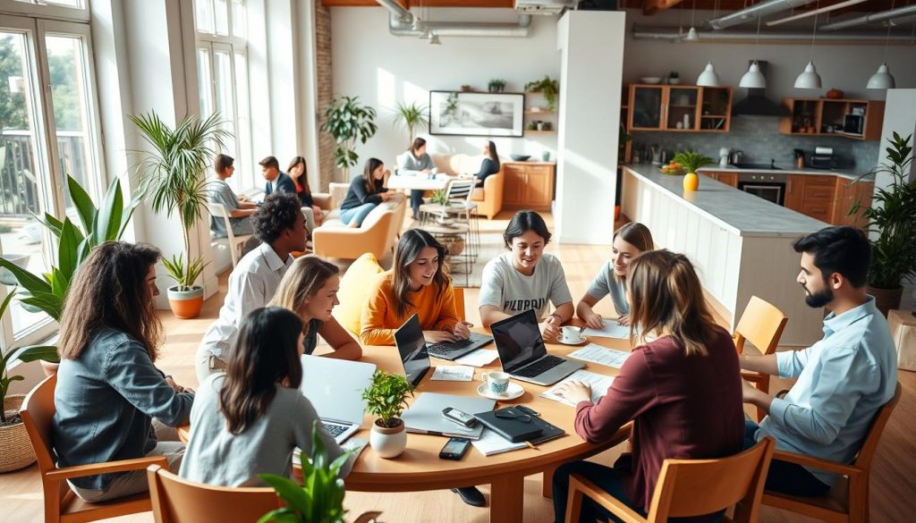 co-living community experience