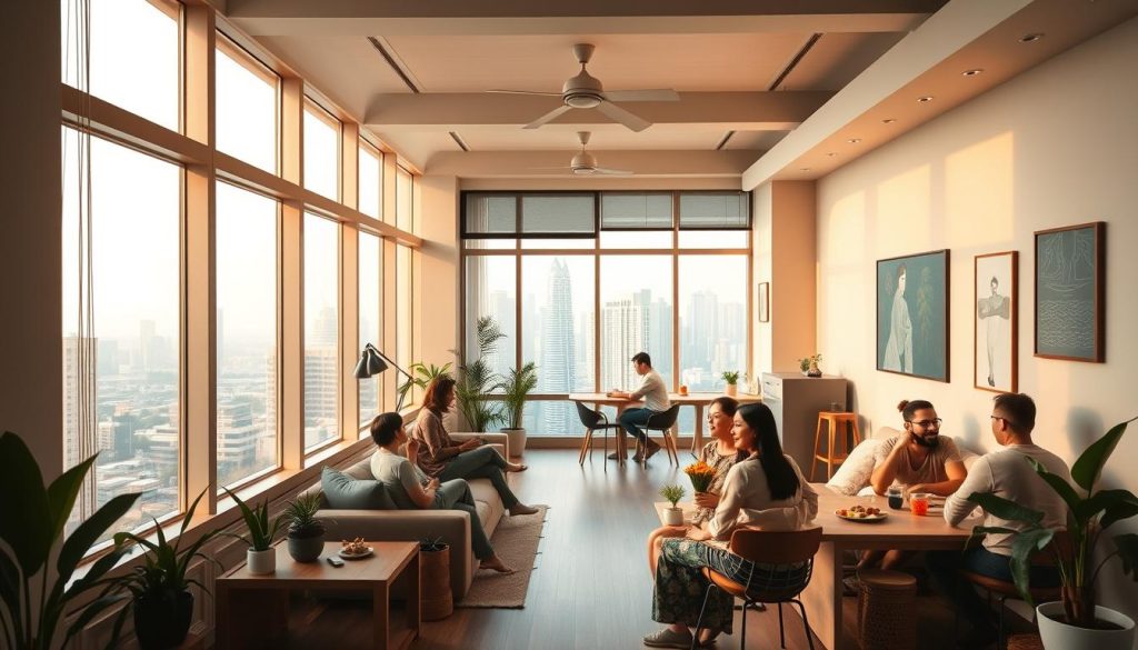 co living cultural exchange