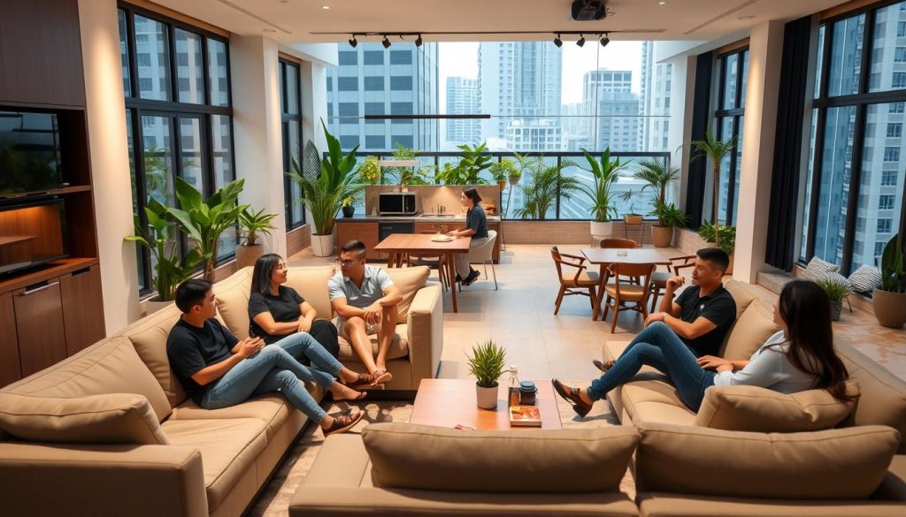 co-living space in Singapore