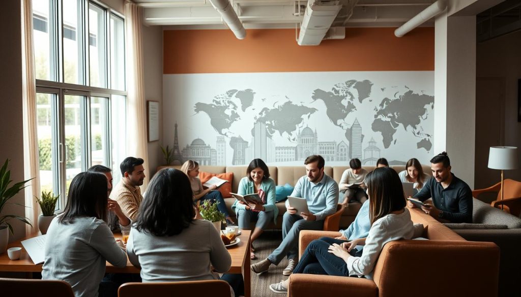 cultural exchange in co-living environments