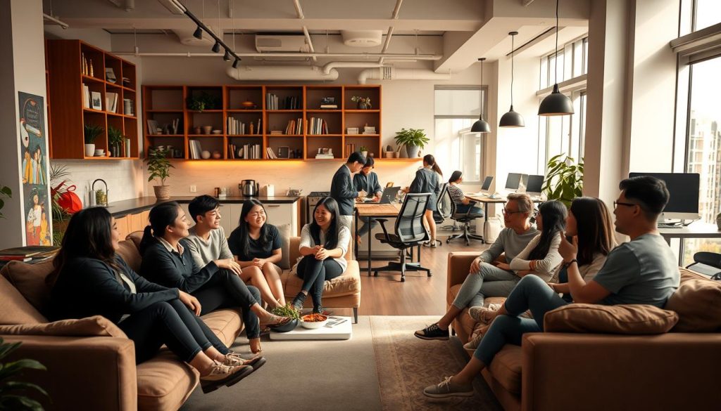 joining co-living community