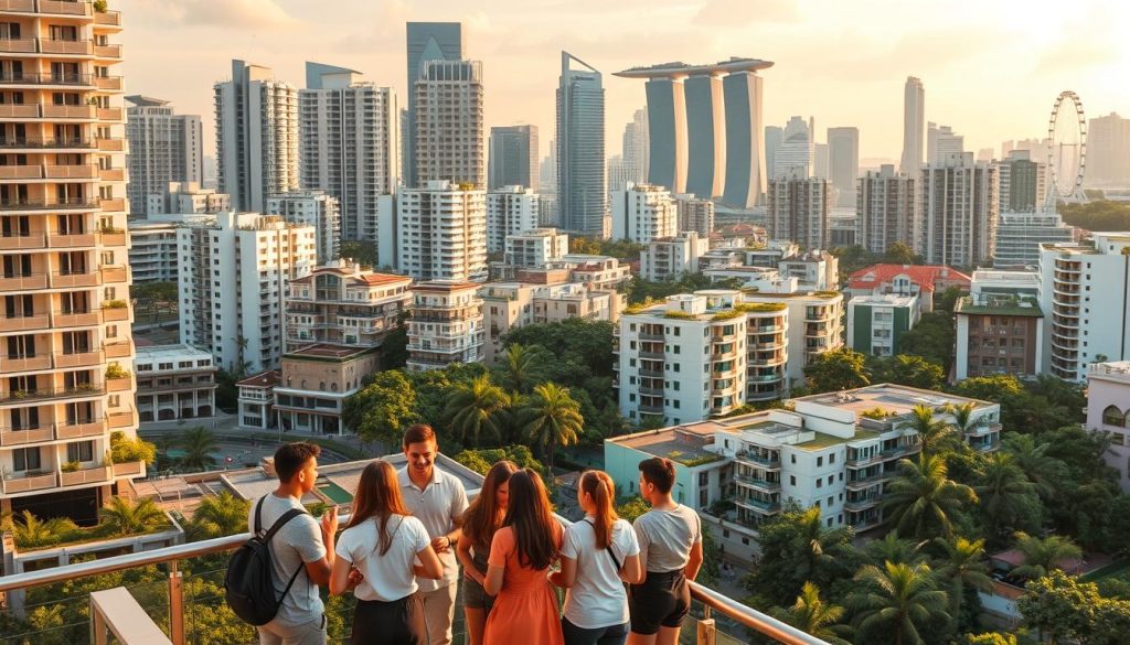 Singapore neighborhoods for co-living