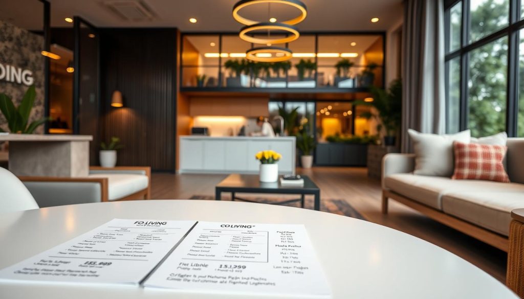 affordable co-living pricing plans
