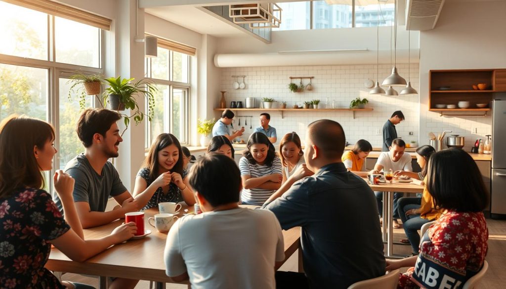 co-living community events